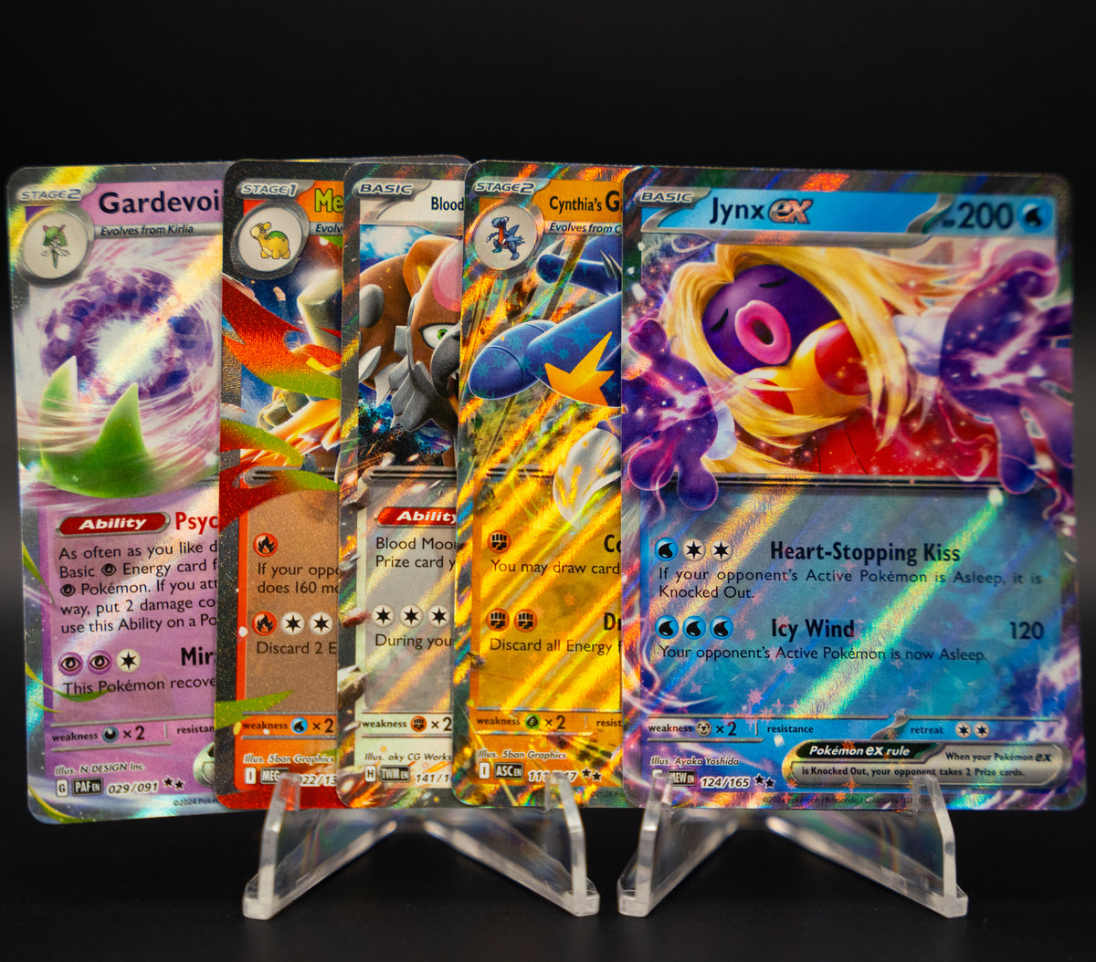 5 Mixed English EX's Bundle