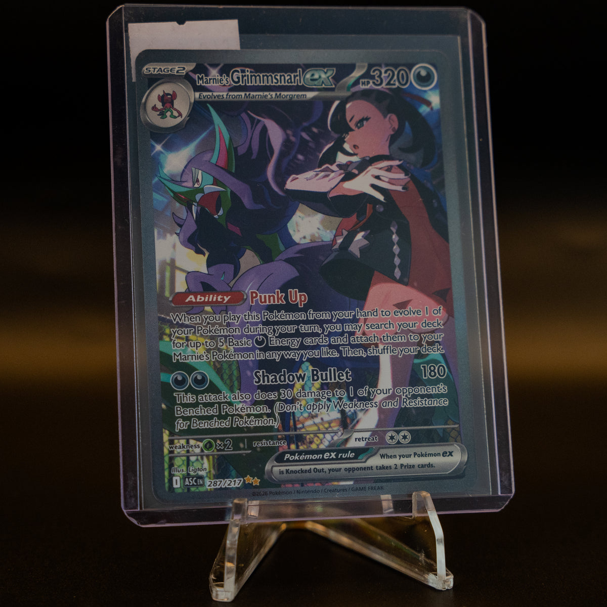Marnie's Grimmsnarl ex 287/217