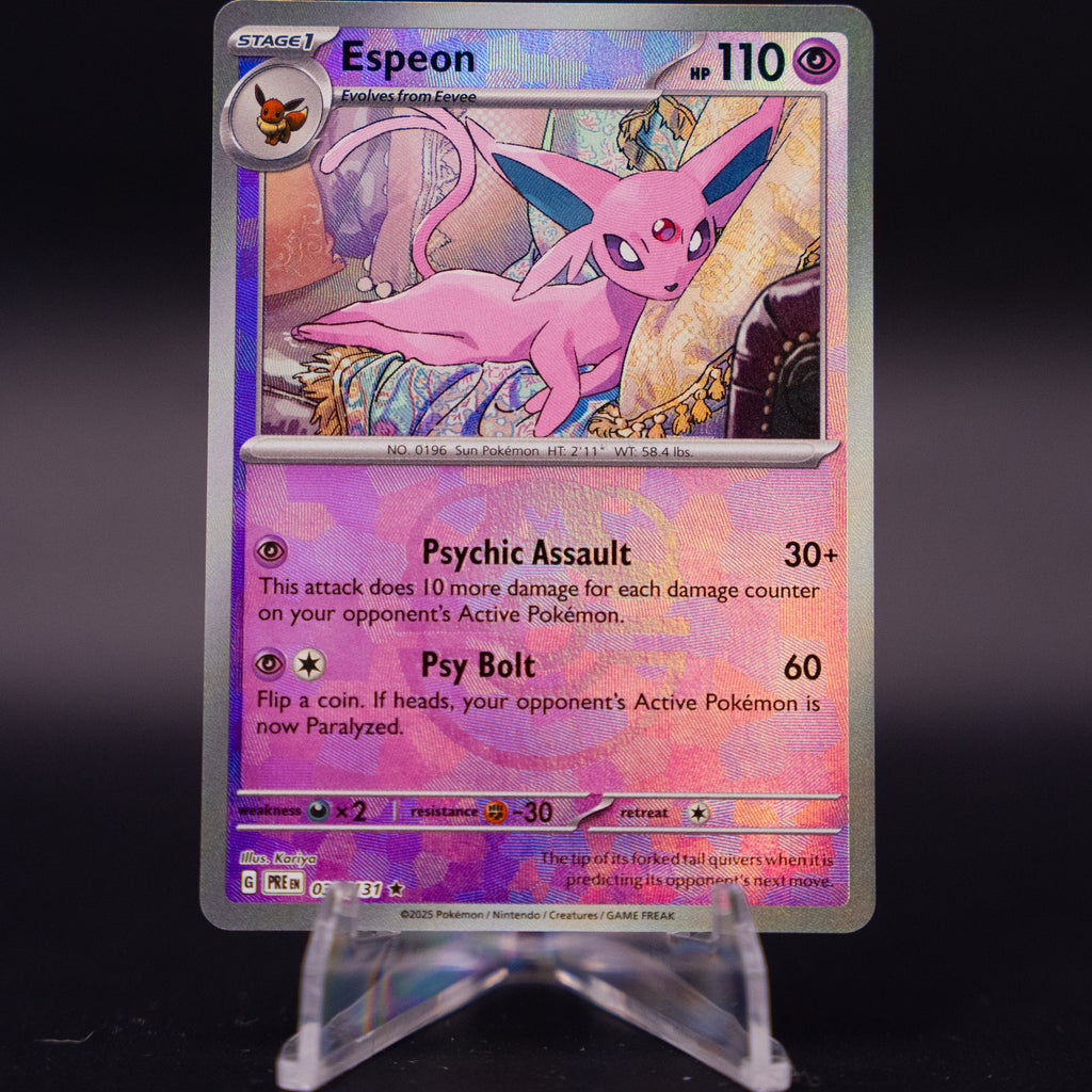Espeon 033/131 Master Ball Prismatic Evolutions